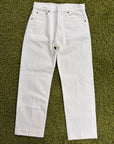 Jeans Celine Size 40 bianco