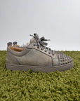 Christian Louboutin Spikes Low Grigia 42