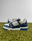 Louis Vuitton Trainer Denim Blu 6