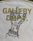 T shirt Gallery dept Size S panna e nera