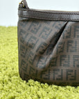 Borsa Fendi Baguette in tela Marrone