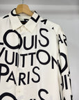 Camicia Louis Vuitton Size M bianca e nera