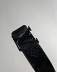 Cintura Louis Vuitton Nero Reversibile 95/38 110cm