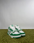 Louis Vuitton Trainer Size 8.5=42.5 calza 43.5 bianche e verdi