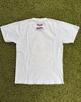 T shirt Bale Size S bianca e rossa