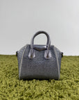 Borsa Micro Antigona In raso Con strass lavanda Viola