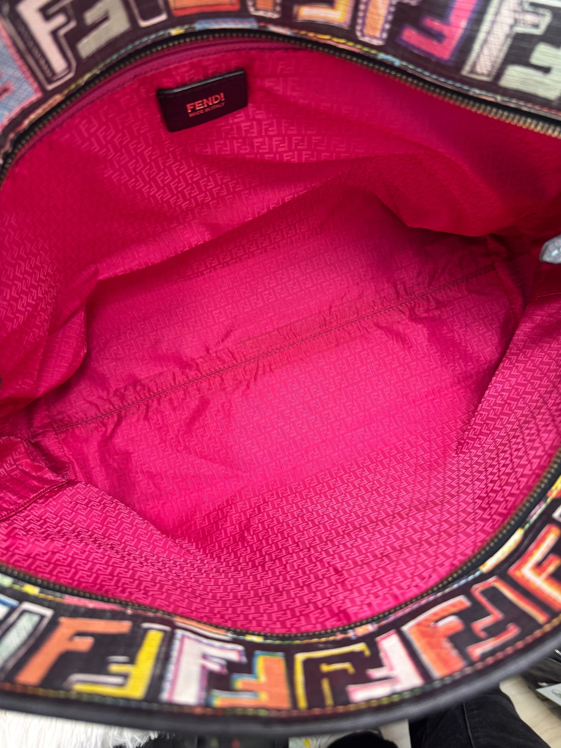 Borsa fendi multicolor