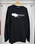 felpa Palm angels Size L nera e bianca