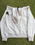 Felpa Stone Island Crinkle Reps Bianca 14yrs S