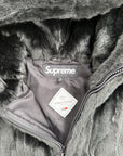 Giacca a pelliccia con cappuccio supreme Faux Fur Hooded L