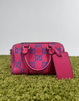 Borsa Boston Gucci Rosa Multicolor