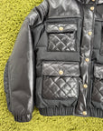 Giubbotto Neige Con Tasche Trapuntate In pelle Chanel 38