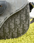 Borsa a tracolla saddle Christian Dior Nero