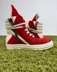 Rick Owens Geobasket DRKSHDW Rosso 44