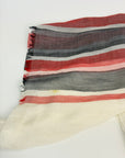Foulard Gucci beige rosso e blu