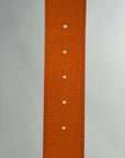 Cintura Monogram Reversibile Louis Vuitton Arancione 90/36