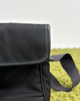 Borsa a tracolla Prada in Nylon Nero