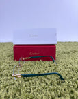 Occhiali Cartier CT0287O 009 M verdi