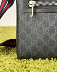 Borsa a tracolla Gucci GG Nero