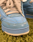 Louis vuitton skate Size 6.5=40.5 calza 41.5 azzurra