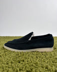 Mocassini Summer Walk Loro Piana Blu 40.5