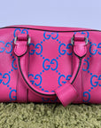 Borsa Boston Gucci Rosa Multicolor