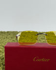 Occhiali Cartier Gialli