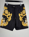 Costume Versace Size 4=L nero e giallo