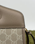 Borsa Gucci Ophidia Cut Out Handle Tote Beige