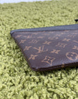Pochette Louis Vuitton marrone e nera