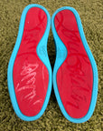 Christian Louboutin Spikes low azzurro 42