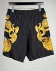 Costume Versace Size 4=L nero e giallo
