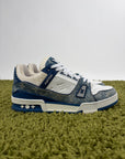 Louis Vuitton Trainer Denim Blu 8.5
