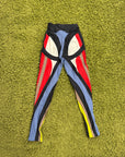 Leggings Mugler Nero Multicolor XS