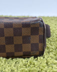 Marsupio Louis Vuitton Olav PM in tela Damier Marrone