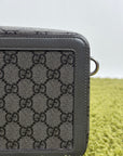 Borsa Gucci Ophidia in Tela GG Verde con tracolla rimovibile