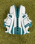 Louis Vuitton trainer maxi Size 10.5=44.5 calza 45/45.5 bianche e verdi