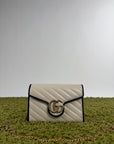 Borsa Gucci panna e blu