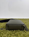 Borsa Monospalla Brique Prada in pelle saffiano Verde