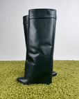 Stivali Shark Lock Verde Scuro Givenchy 39.5