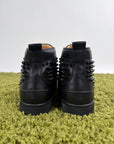 Christian Louboutin Spikes High In pelle Nera 42.5