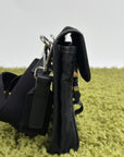 Borsa a tracolla Prada in Nylon Nero