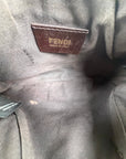 Borsa Fendi Baguette in tela Marrone