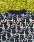 Maglione Oblique Christian Dior Blu M