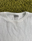 T-Shirt Oblique Christian Dior Bianca L - Second Hand Di Fiore