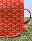 Borsa Goyard Belvedere PM in tela Goyardine Arancione