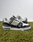 Louis Vuitton Trainer Denim Grigia 6 - Second Hand Di Fiore