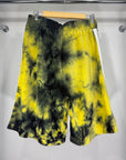 Pantalone corto Palm Angels Size L giallo e nero