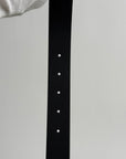 Cintura Gucci Beige con fibbia nera 65