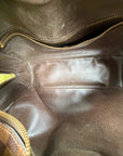 Beauty Case Louis Vuitton in tela Damier Marrone